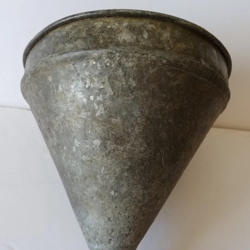 Vintage Metal Funnel Rustic Home Decor Shop Tool Americana